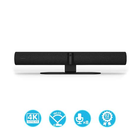Jabra PanaCast 50 EMEA with 4 powerful speakers with zero-vibration technology Conference room Camera — 5
