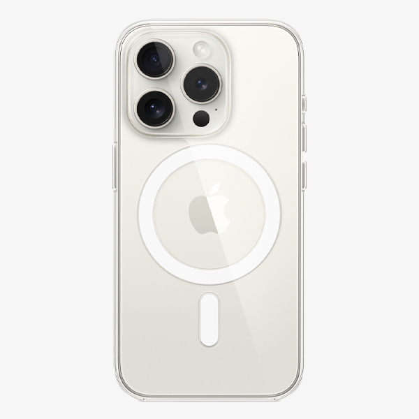 Cover for iPhone 15 Pro Clear case with MagSafe — 3