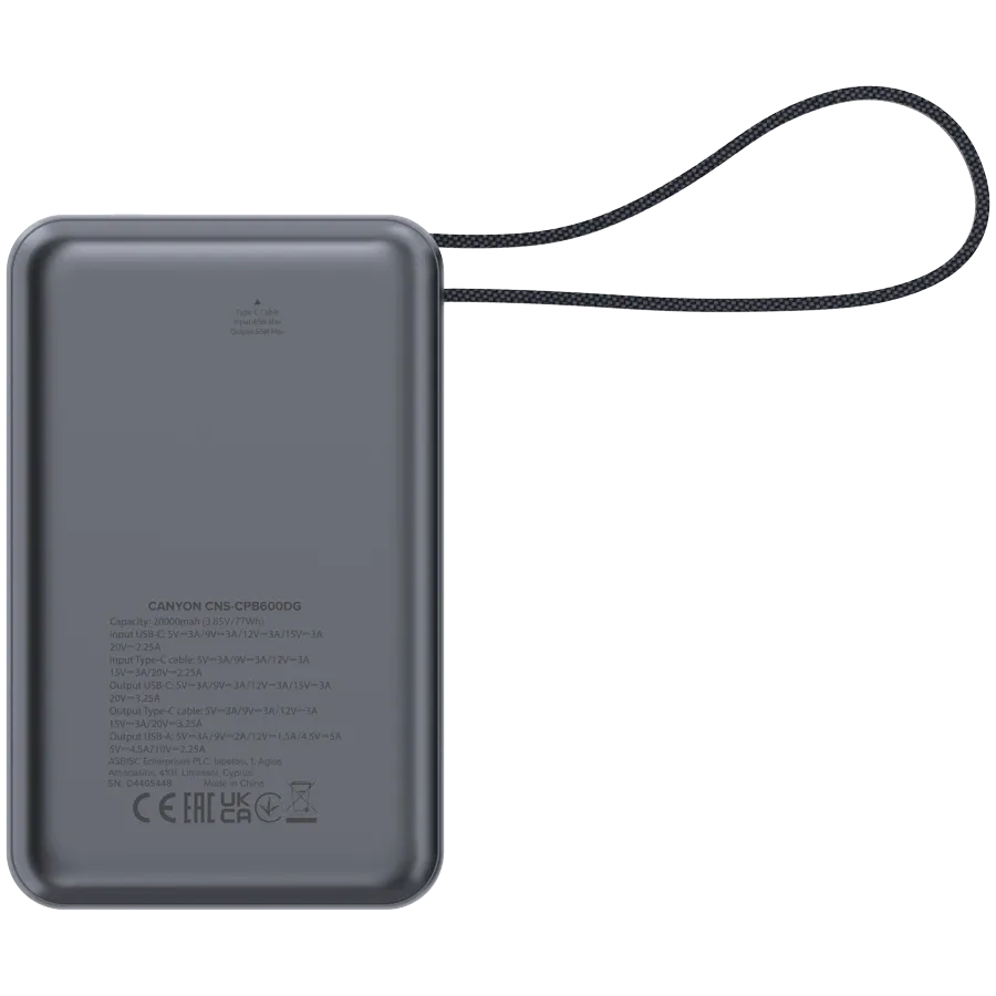 CANYON OnPower 600 Power Bank — 5