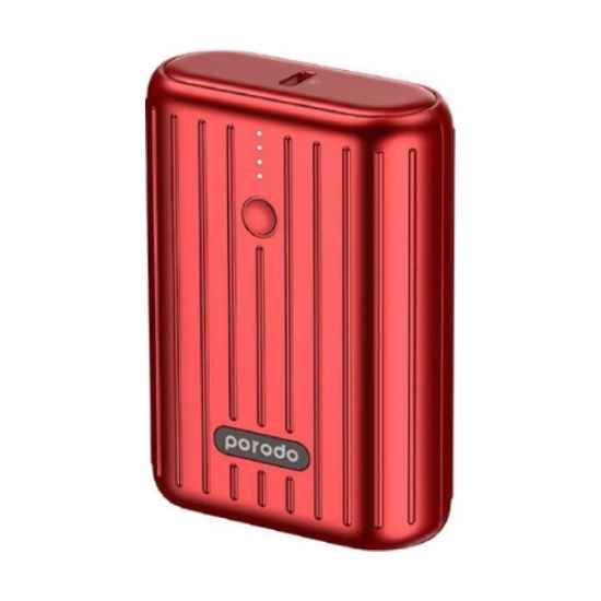 Porodo Power Bank 10000 mAh PD 18W PD-PBFCH001-RD — 3