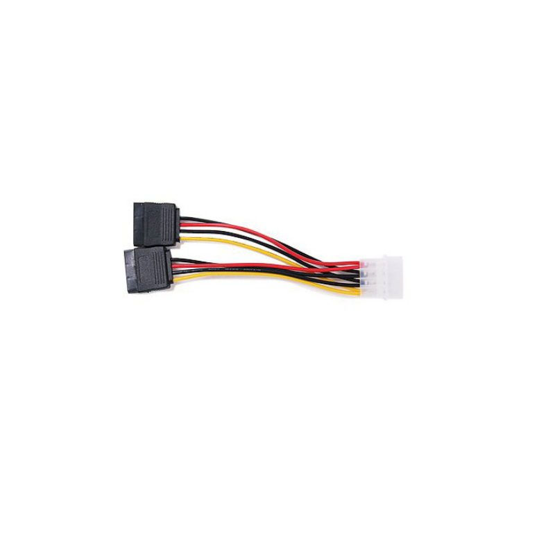 Bajeal 4Pin power plug to 2 SATA power — 3