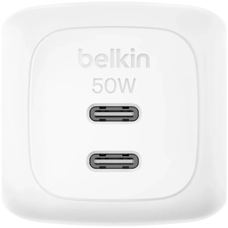BELKIN Power Adapter 2*USB-C 50W — 6