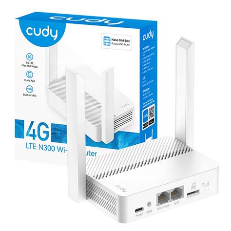 300n wireless router Cudy LT300 300Mbps — 2