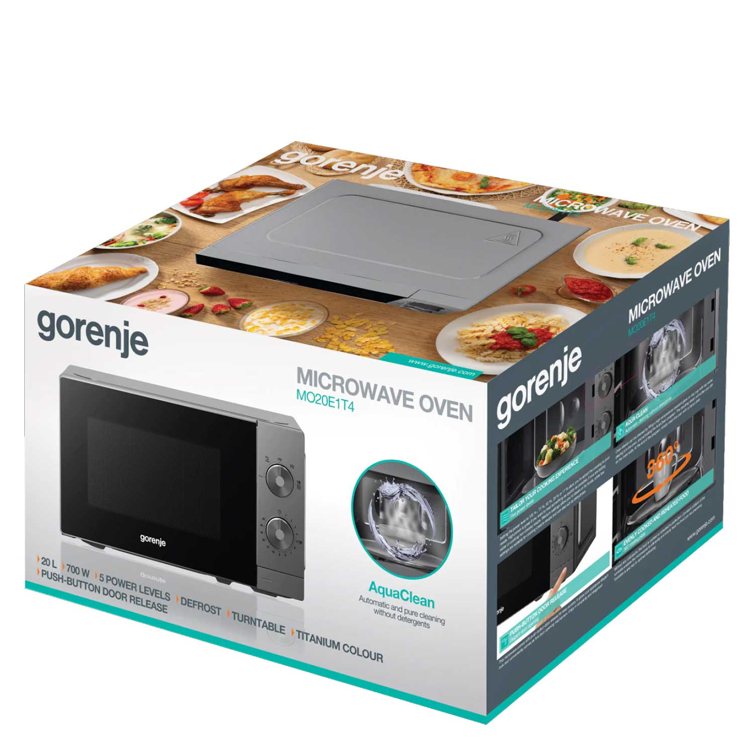 Միկրոալիքային վառարան Gorenje MO20E1T4 — 5