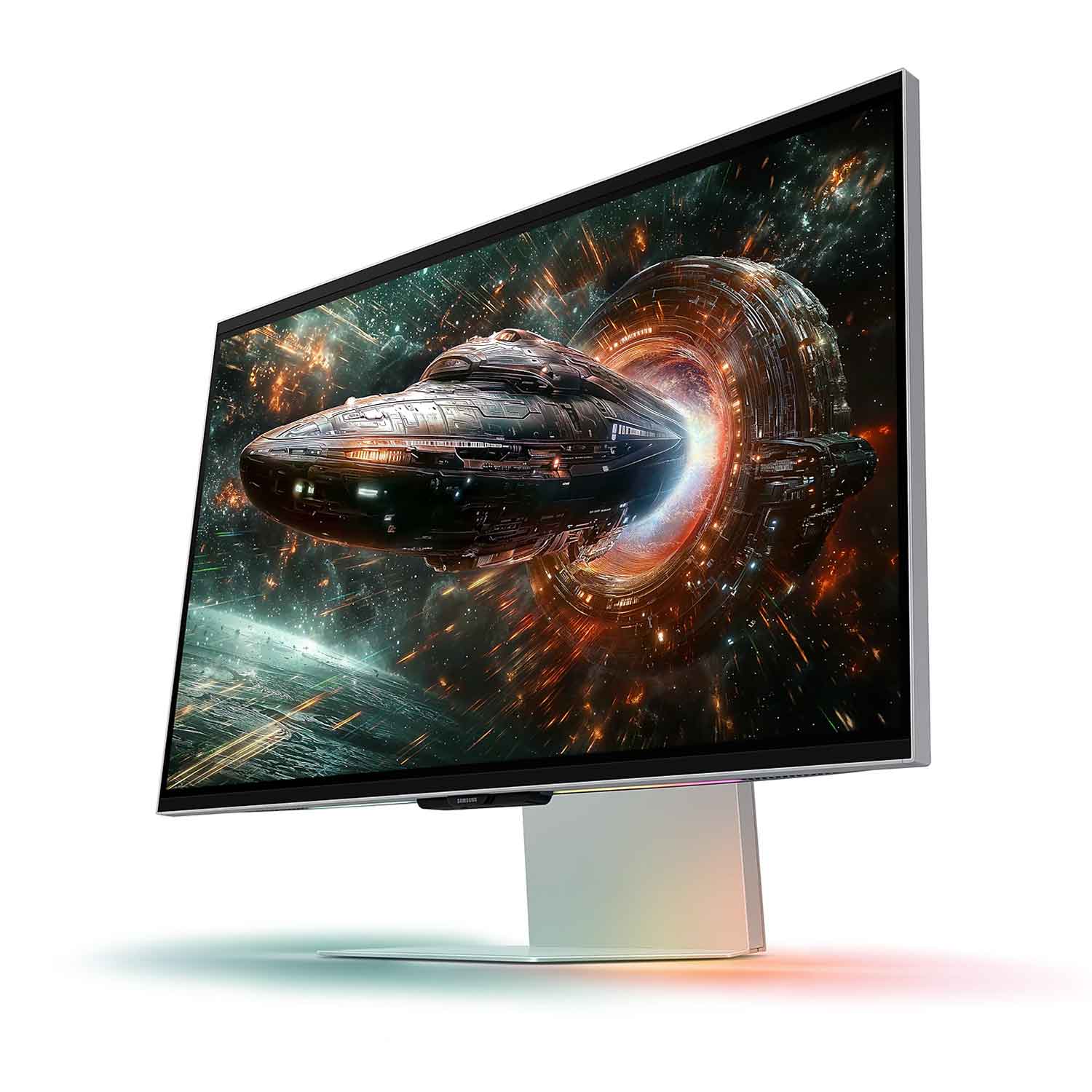 Monitor Samsung Odyssey 3D 27 4K IPS 165Hz LS27FG900XIXCI G90XF — 4