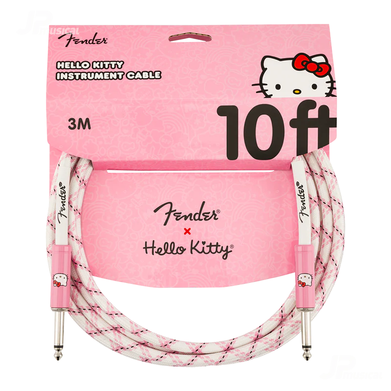 Fender 10 CBL Hello Kitty Woven 0990818123 — 2