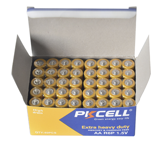 PKCELL R6P AA 1.5V Extra Heavy Duty Batteries — 2