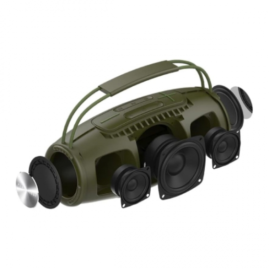 Powerology Phantom Wireless Bluetooth Speaker Camouflage — 4