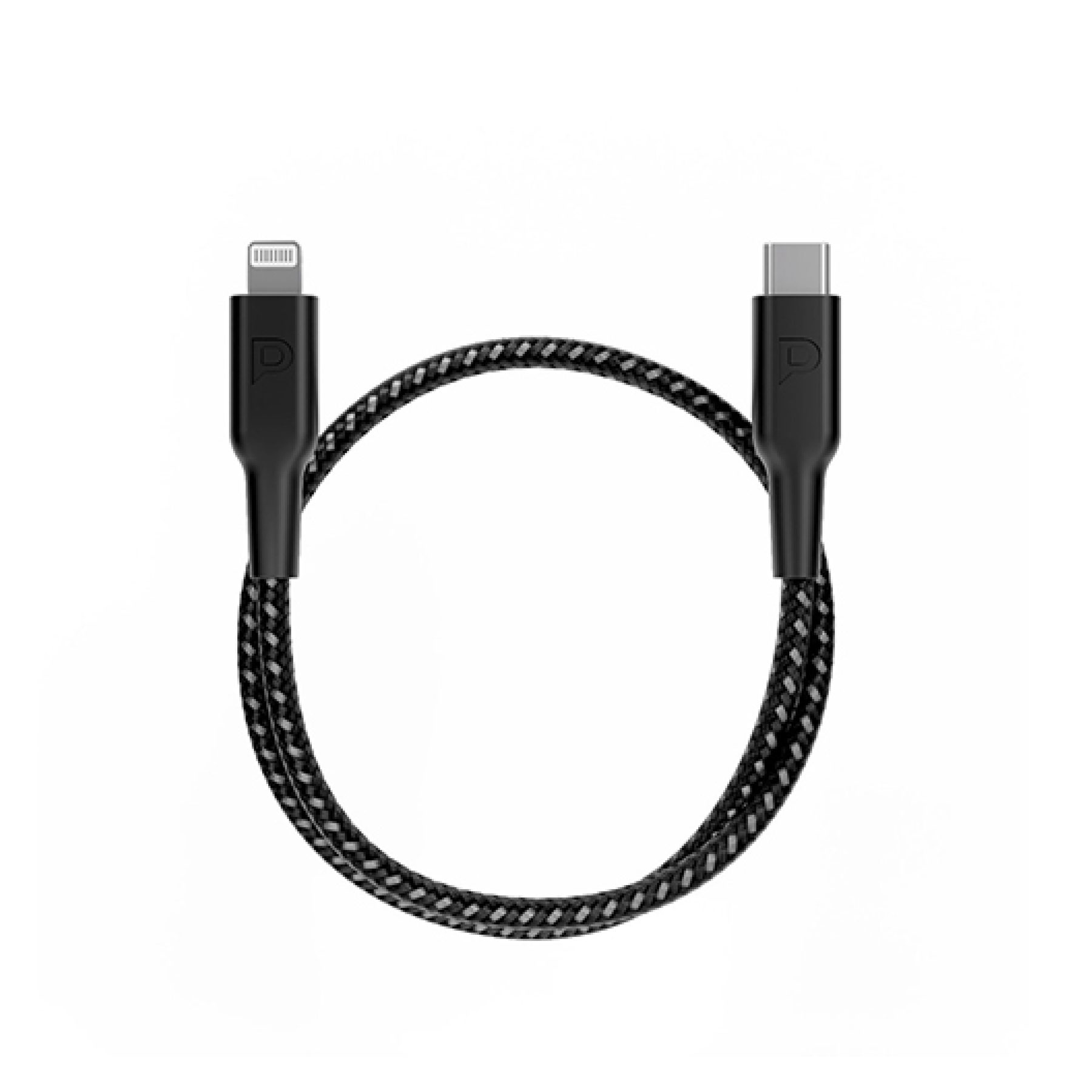 Powerology Cable Type-C to Lightning MFI Braided 30CM — 2