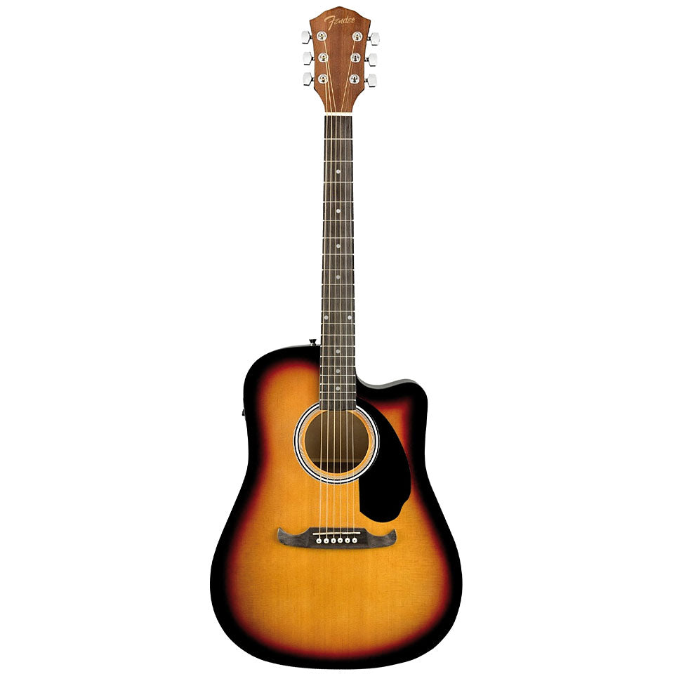 Fender FA-125CE Acoustic Electric Guitar SB acoustic guitar — 4