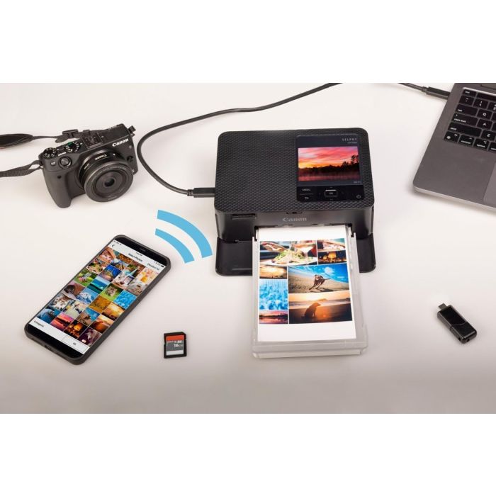 Selphy CP1500 Bundle Compact Photo Printer+Ink+Paper-108 — 2