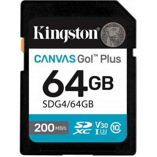 SDG4 U3 UHS-I V30 A2 SD XC High Speed — 2