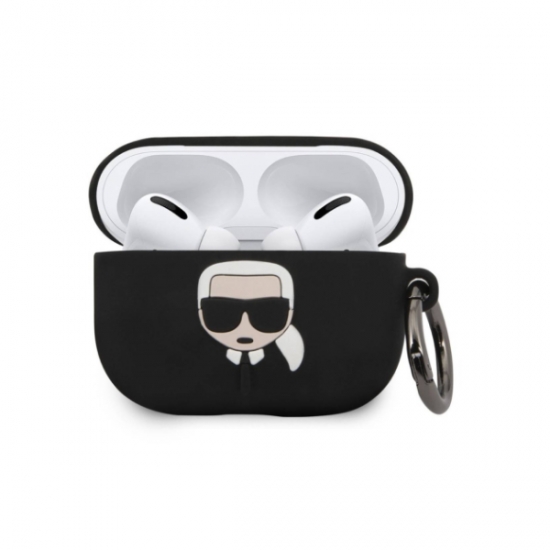 CG Mobile Karl Lagerfeld Bundle Ikonik Silicone Case Mirror Power Bank 2000mAh for AirPods Pro — 2