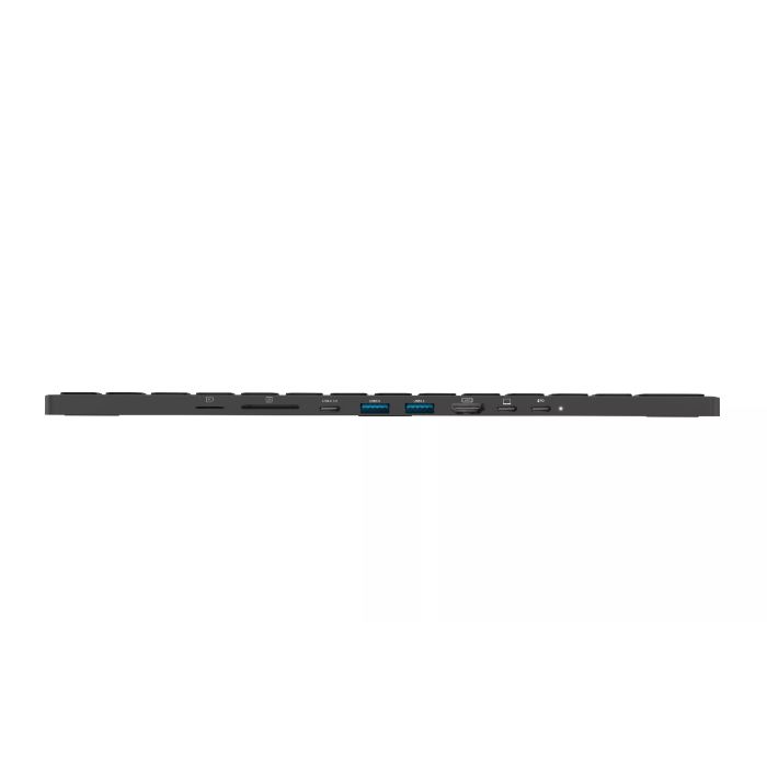 Rapoo Ultraslim Keyboard “UCK-6001“ with 8 in 1 USB-C Multiport Hub 12360 221223 — 6