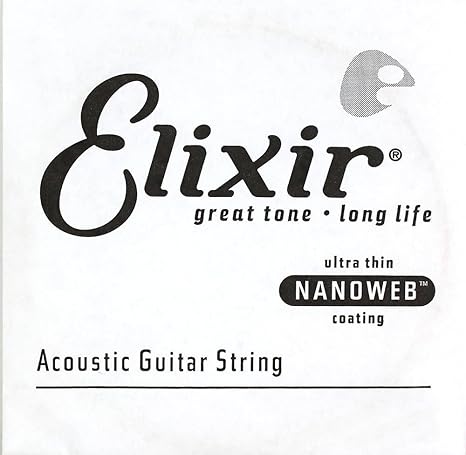 Elixir 14122 Acoustic Phosphor With Nanoweb Coating Single 022 — 2