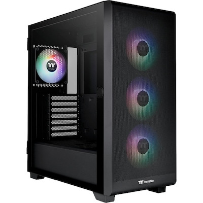 Thermaltake S250 TG ARGB Mid Tower Chassis CA-1Y6-00M1WN-00 — 3