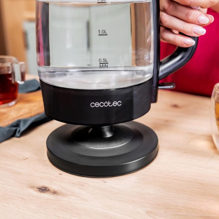 Cecotec 00169 Borosilicate glass kettle ThermoSense 320 1.7L 2200W — 7