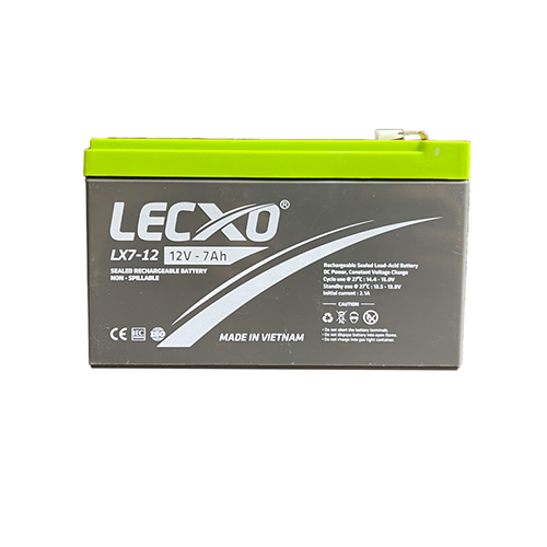 LECXO LX7-12 Battery 12V 7AH — 2