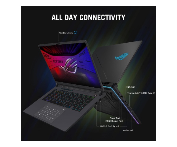 Ноутбук ASUS ROG Strix G16 G615LR-AS96 — Core Ultra 9 275HX Windows 11 — 2