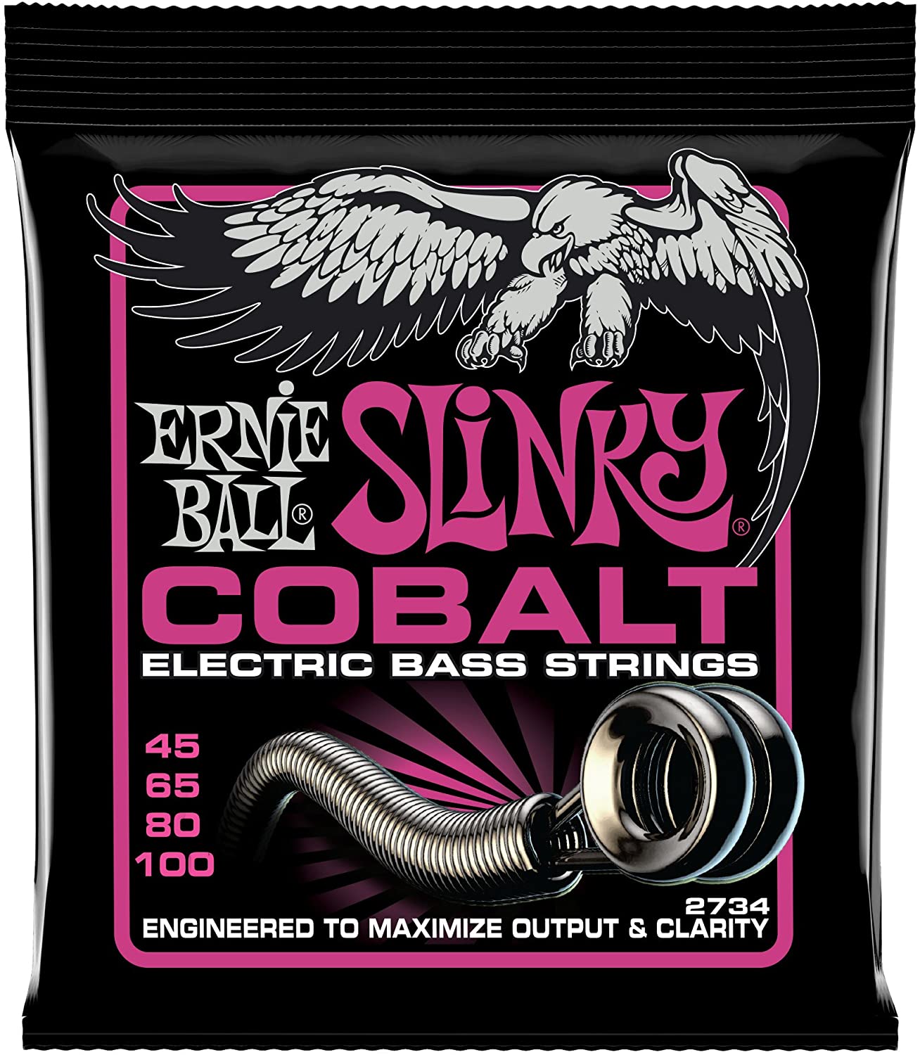 Ernie Ball 2734 Super Slinky Bass Set .045 - .100 — 2