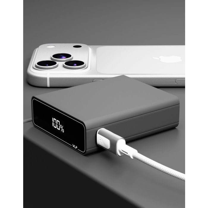 VLP B-Energy 10000 mAh 30W USB-C USB-A Steel 1042005 — 5