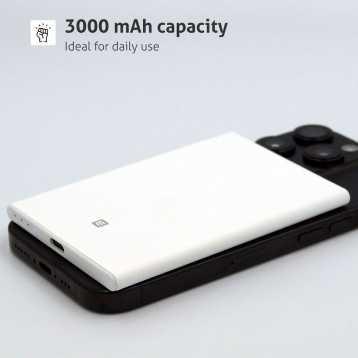 Evelatus Super Slim Wireless Power Bank 3000mAh EVEP03PBSSW — 2