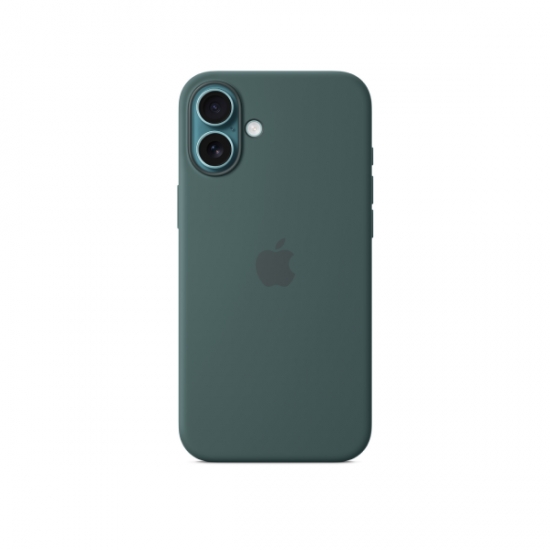 Cover for iPhone 16 Silicone Case With MagSafe Lake — 7