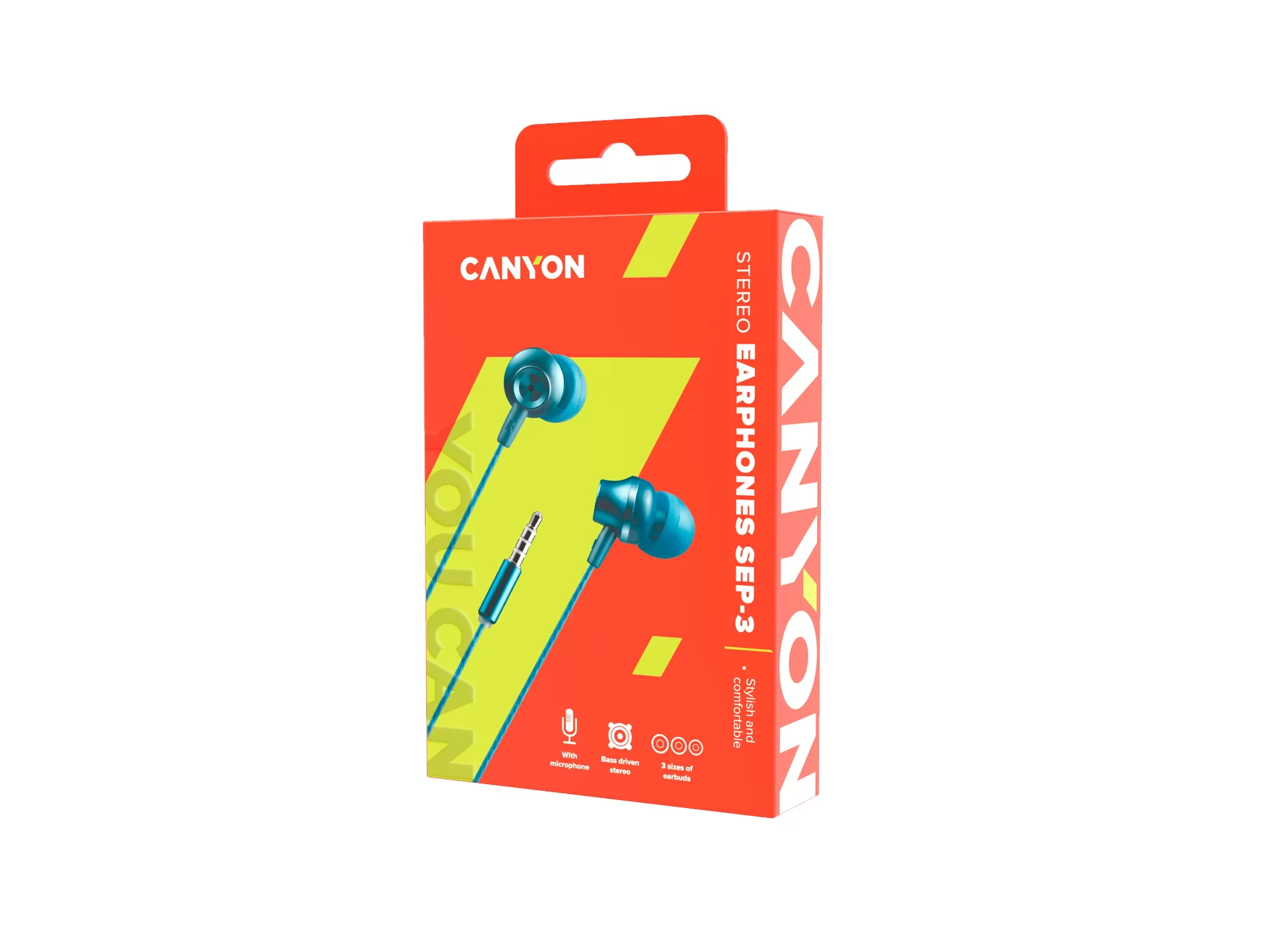 CANYON SEP-3 Metal Earphones CNS-CEP3BG — 3
