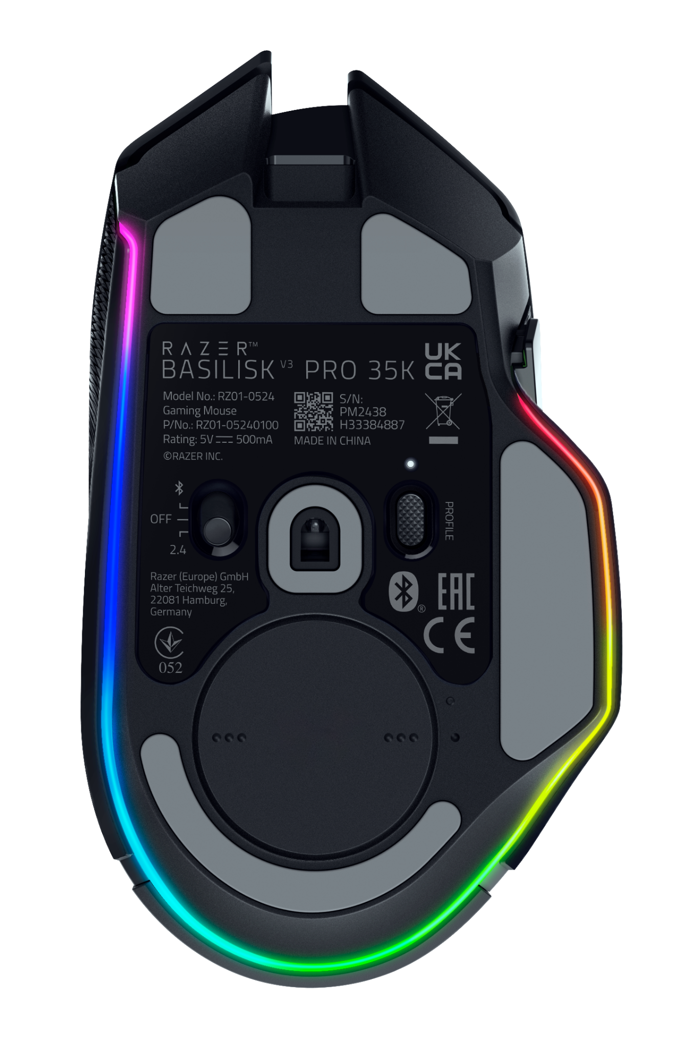 Mouse Razer Basilisk V3 Pro 35K — 5