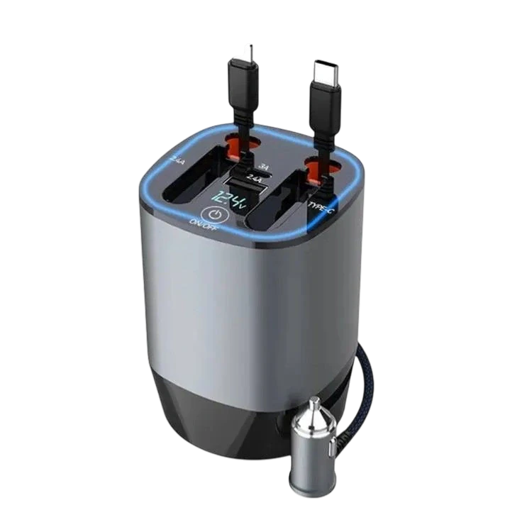 Multifunctional car charger Green Lion 38W — 4