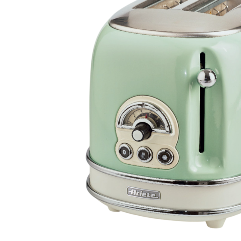 Toaster Ariete 2 slices Vintage 00C015514AR0 — 2