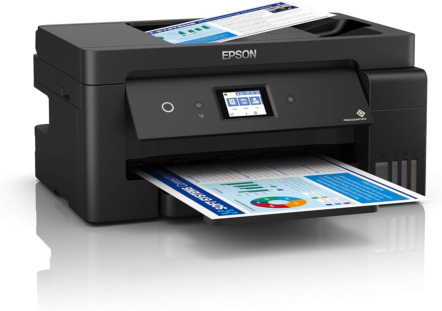 Epson L14150 L14150 A3 Colour Ink jet with Ink Tank MF 4 in 1 Printer with A4 Scanner Copier ADF FAX — 4