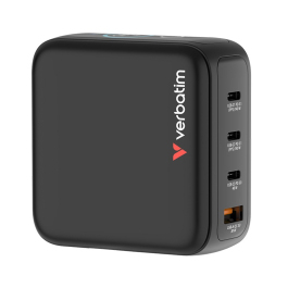 Verbatim Mini GaN Charger 4 Port with Display 140W
