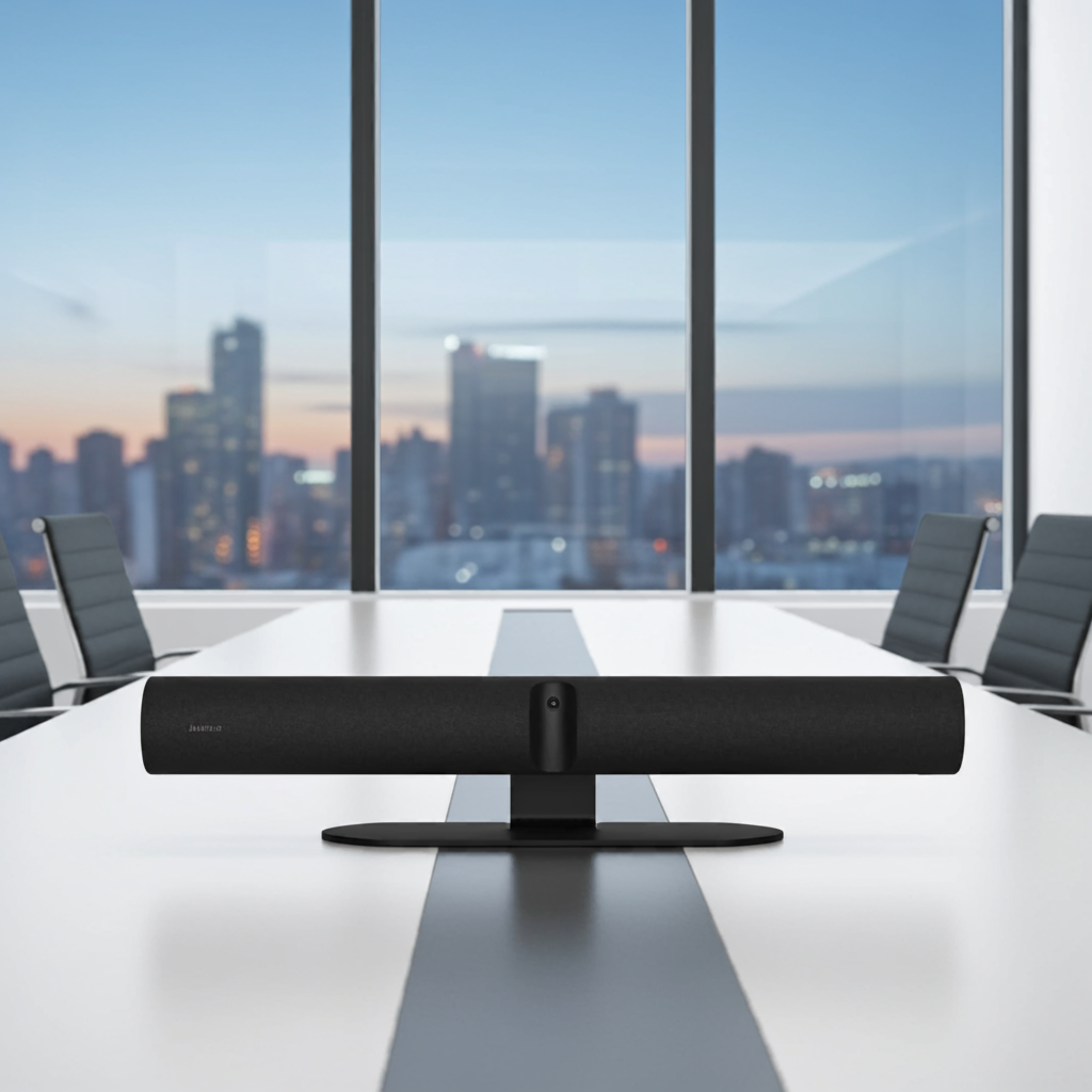 Jabra PanaCast 50 EMEA with 4 powerful speakers with zero-vibration technology Conference room Camera — 3