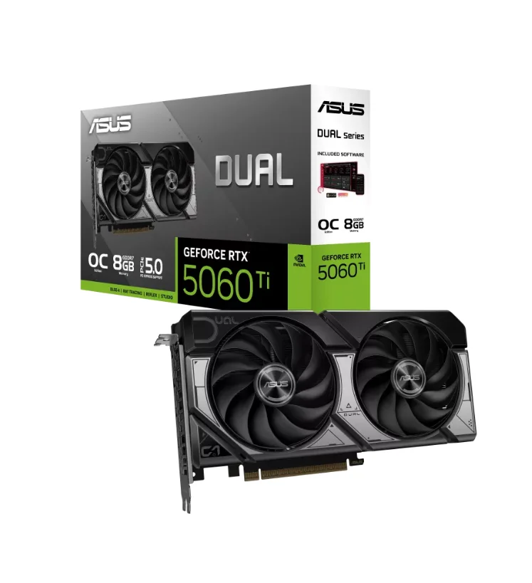 Видеокарта ASUS Dual Geforce RTX 5060 — 2