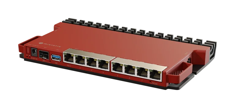 Маршрутизатор MikroTik L009UiGS-RM на 8 портов Gigabit для монтажа в стойку, 2 SFP — 3