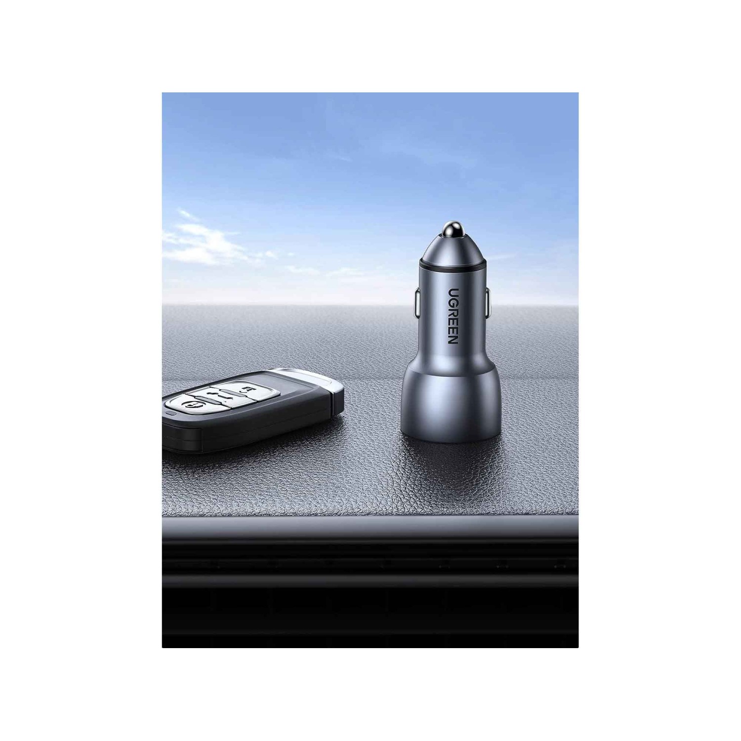 Car charger UGREEN Charger 2 x USB-A Fast Charging BL 10144 36W — 5