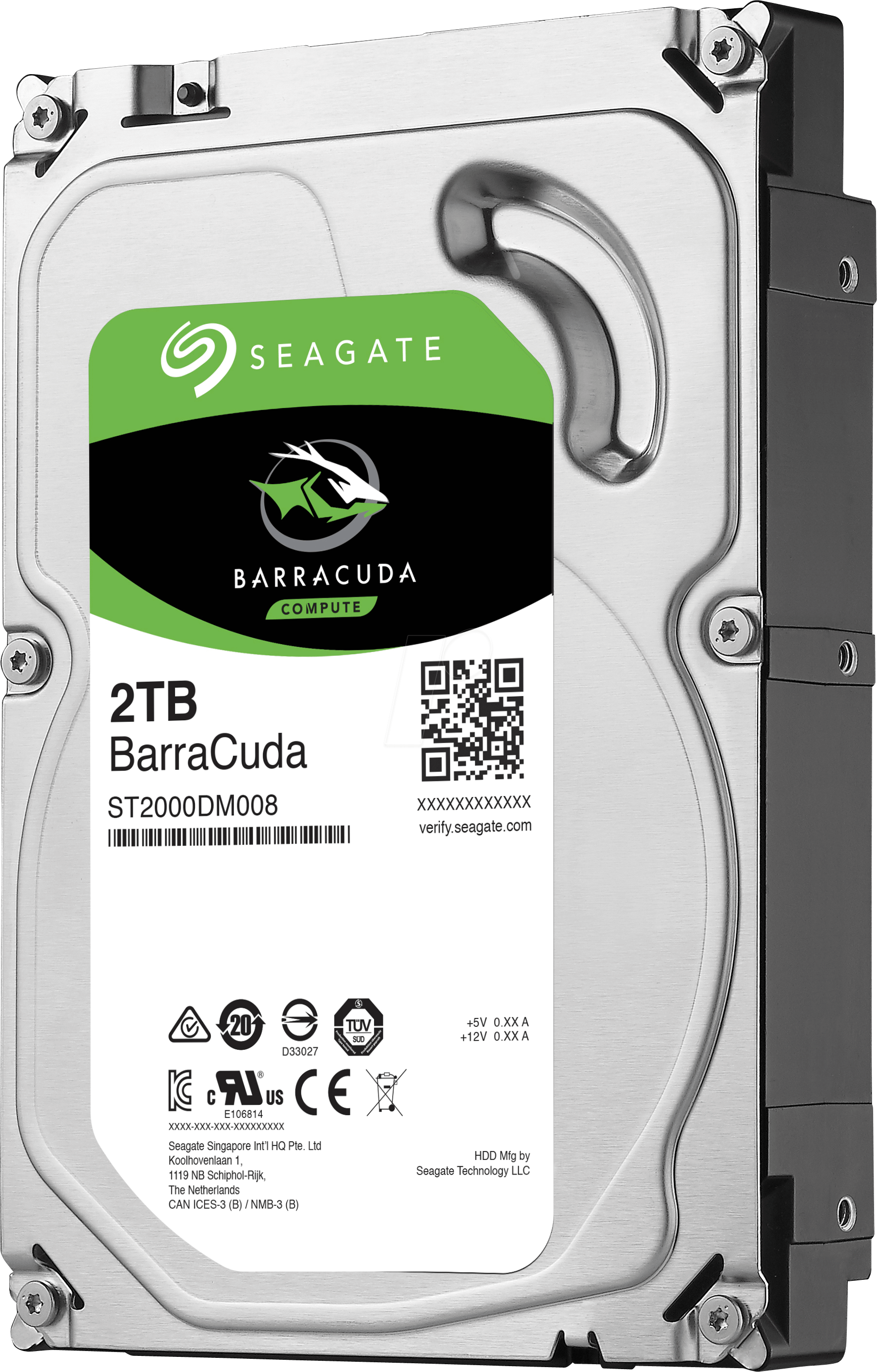 HDD Seagate Barracuda ST2000DM008 3.5 — 3