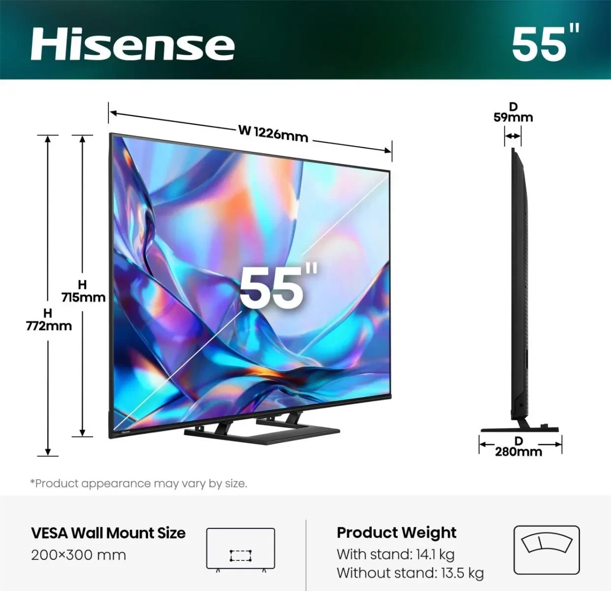 Телевизор Hisense 55A7S — 4