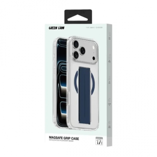 Lion MagSafe Leather Grip Case For iPhone 17 Pro Max — 6