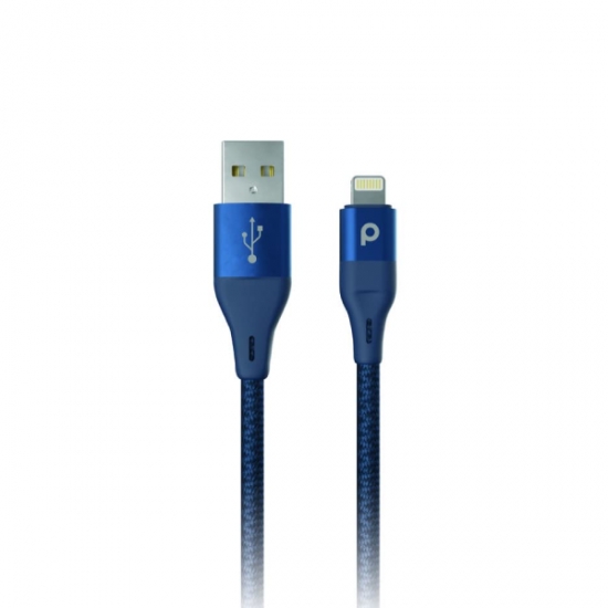 Porodo Aluminum Braided Lightning Cable 2.4A — 3