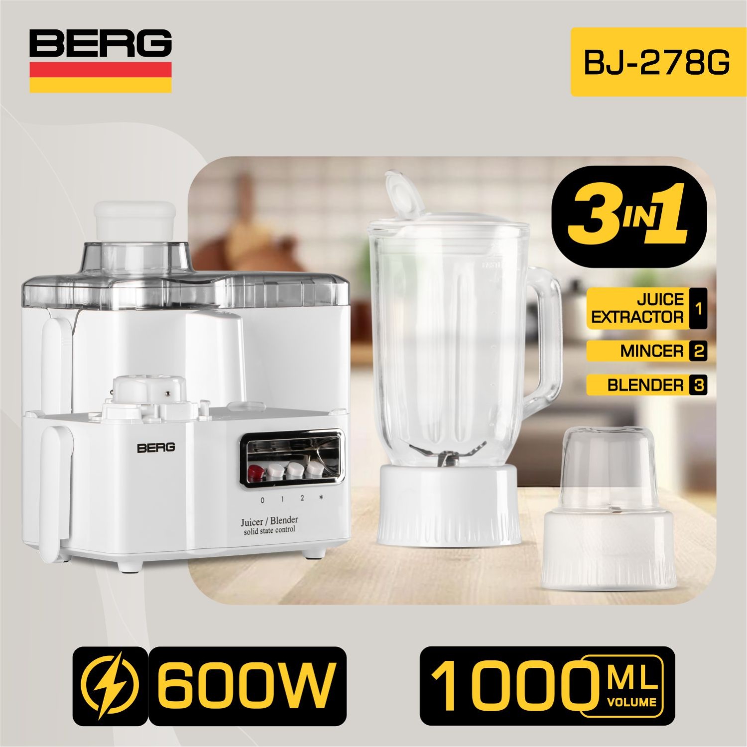 Juicer BERG BJ-278G — 2