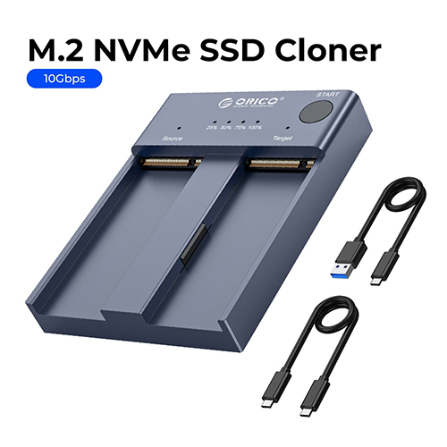 ORICO M.2 NVMe Cloner Dual Bay — 2