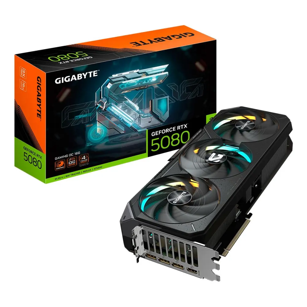GiGABYTE GeForce RTX 5080 GDDR7 GAMING OC