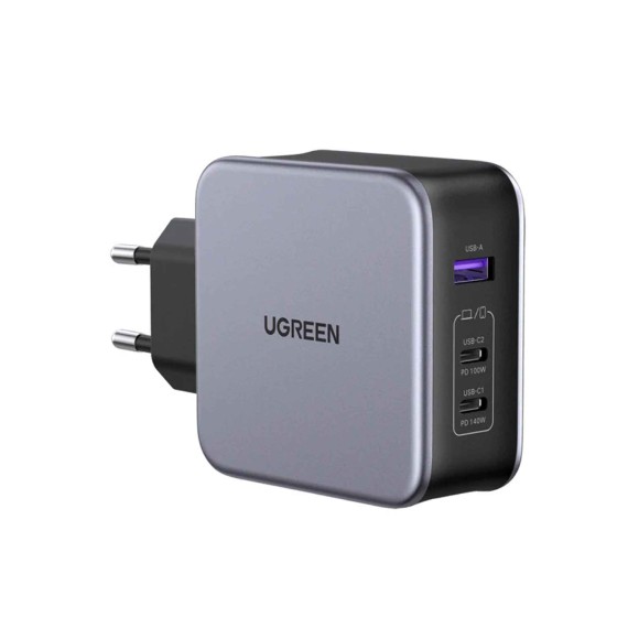 Power adapter UGREEN CD328 Nexode GaN Fast Charging PD 3 Ports GR 90549 140W — 3