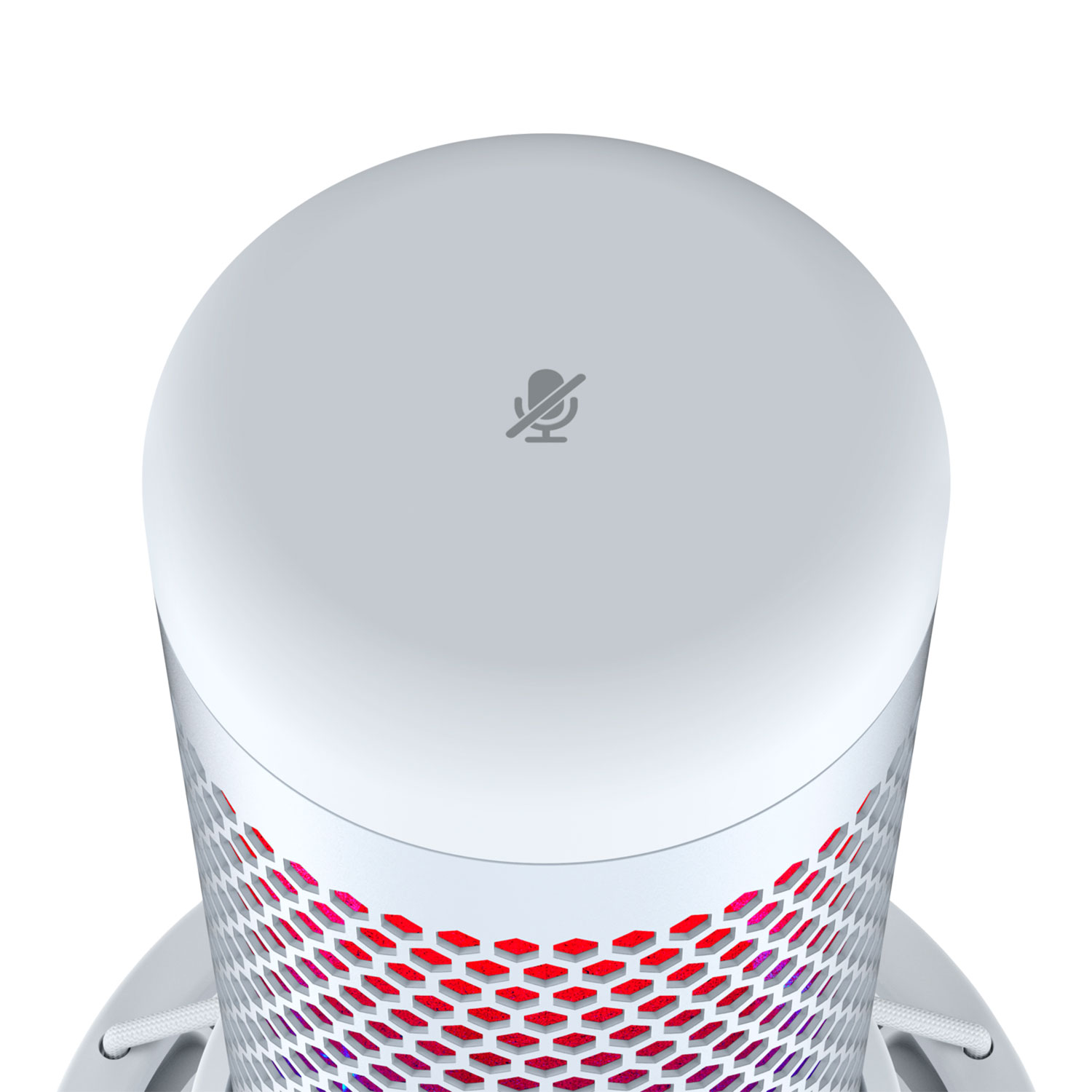 Streaming Microphone HyperX QUADCAST S WH 519P0AA — 7