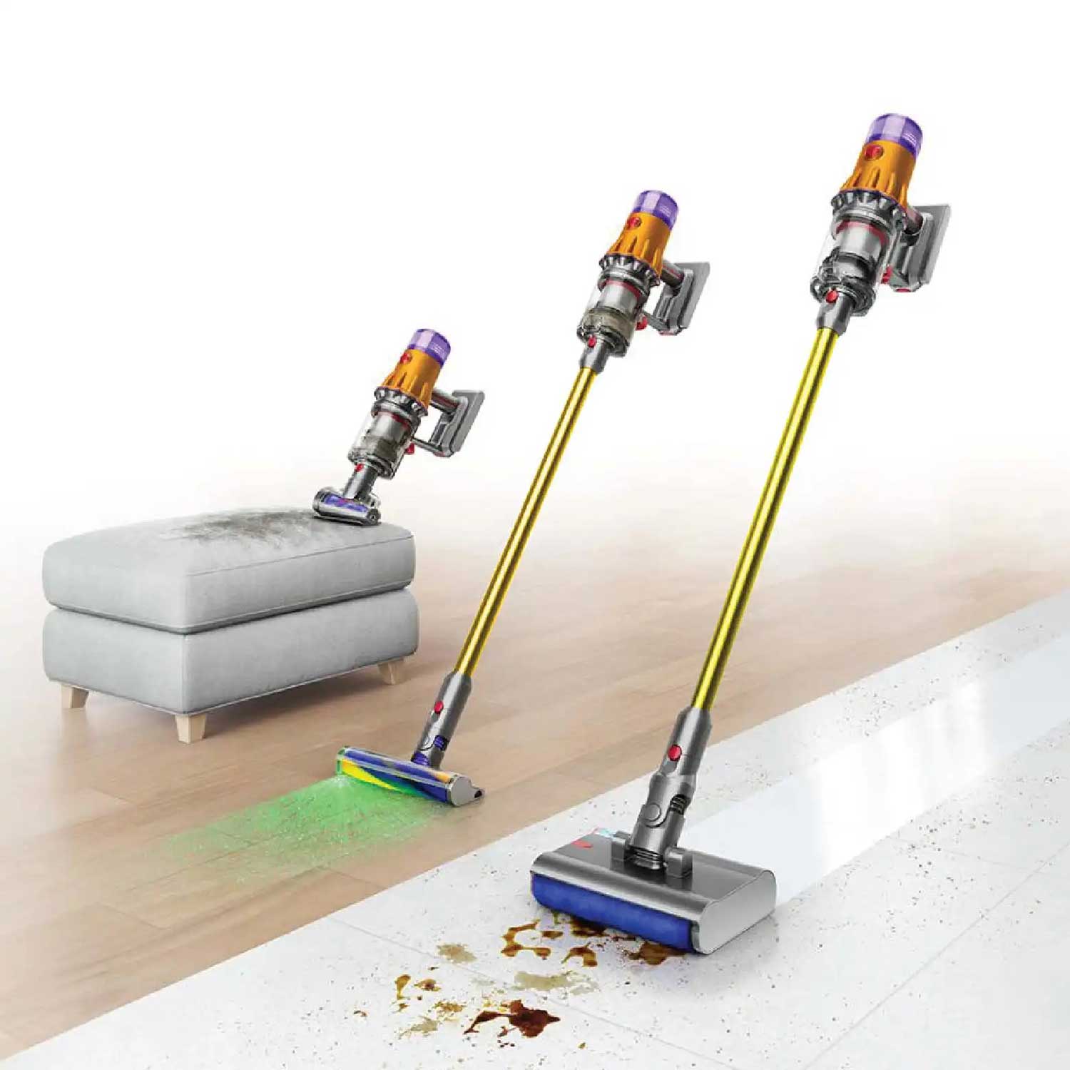 Cordless vacuum cleaner Dyson V12 DETECT SLIM ABSOLUTE GLDGLD 448072-01 — 4