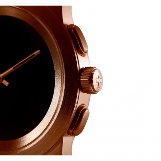 Խելացի ժամացույց MyKronoz Smart Watch ZeTime Premium Petite 39mm Brushed Ping Vintage Leather — 4