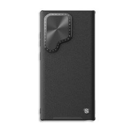 Case S24 Ultra Nilkin CamShield Leather Stand BK — 2