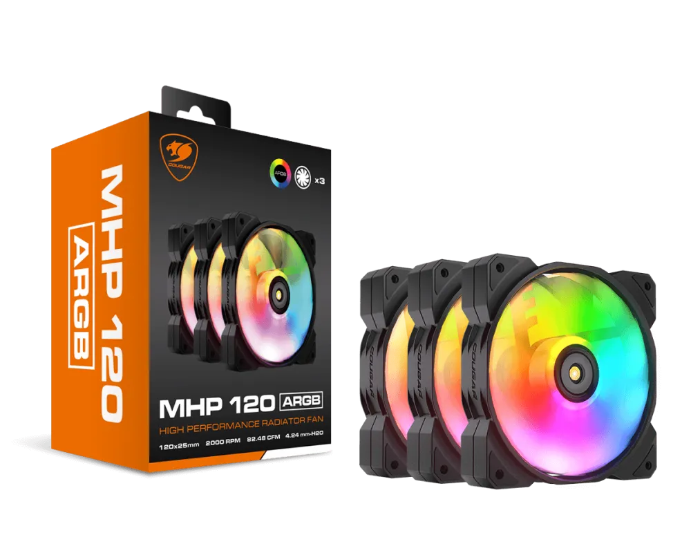 Fan kit Cougar MHP 120 ARGB Kit — 4